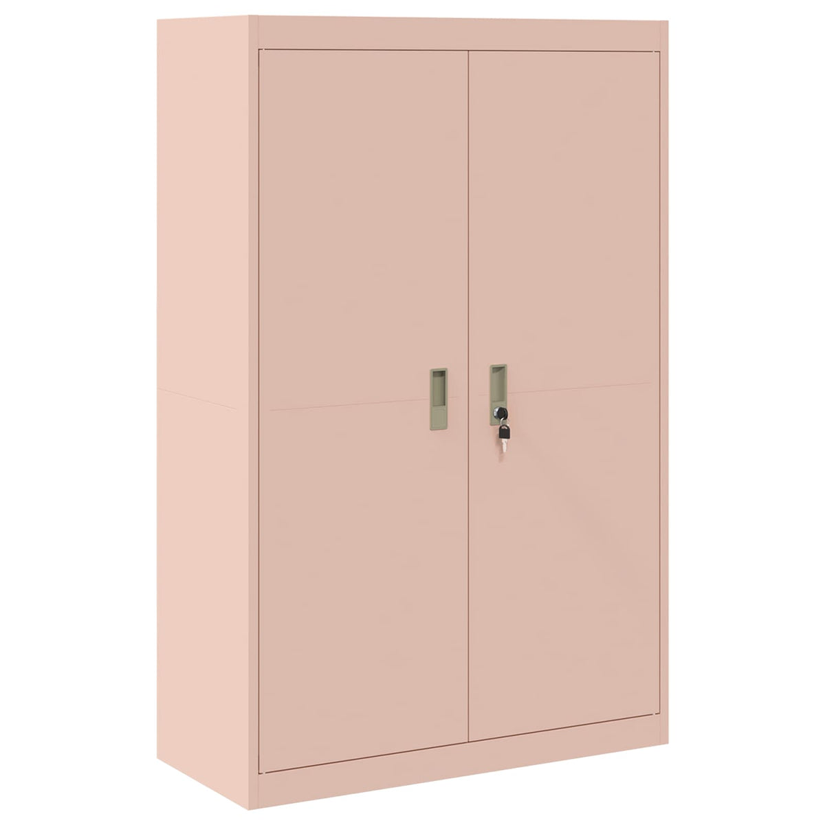 Storage Cabinet Pink 90 x 40 x 140 cm Steel