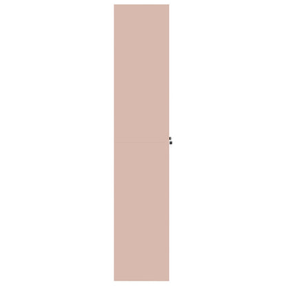 Storage Cabinet Pink 90 x 40 x 200 cm Steel