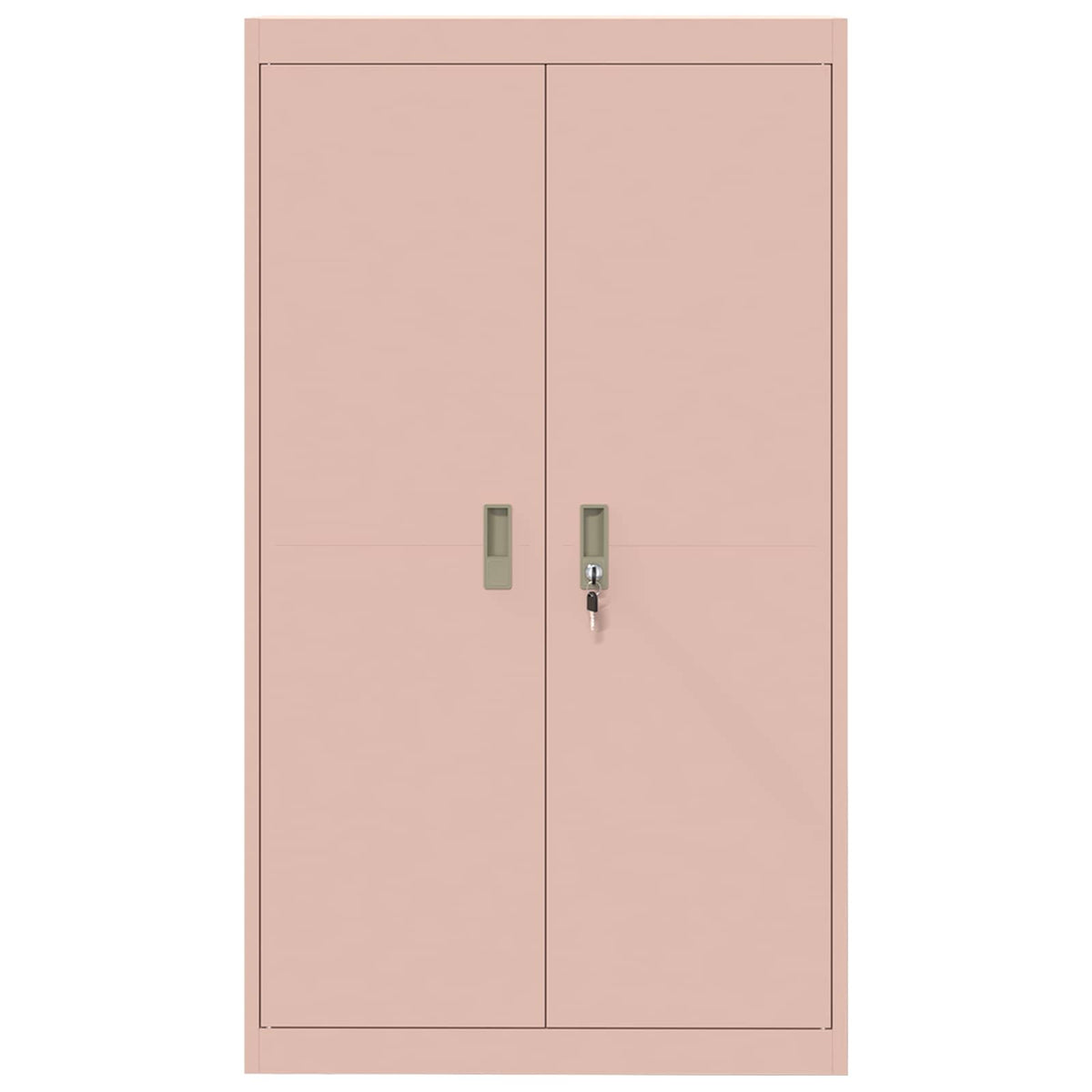 Storage Cabinet Pink 80 x 40 x140 cm Steel