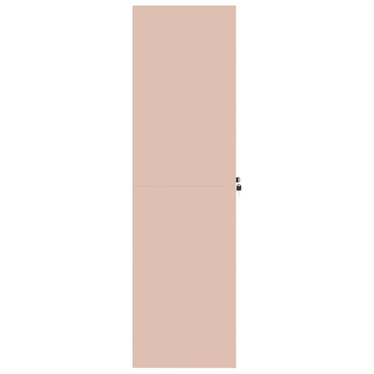 Storage Cabinet Pink 80 x 40 x140 cm Steel
