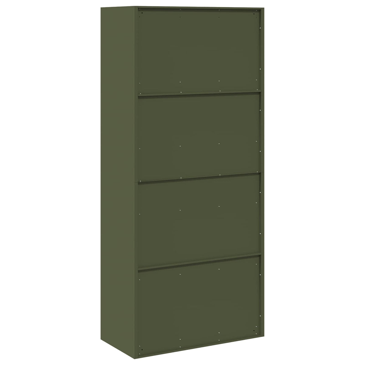 Storage Cabinet Olive Green 80 x 40 x180 cm Steel