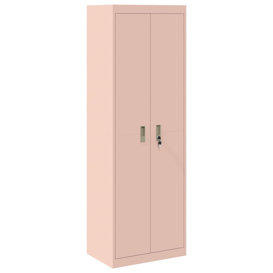 Storage Cabinet Pink 60 x 40 x180 cm Steel