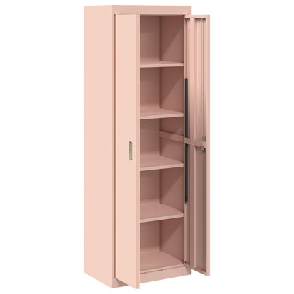 Storage Cabinet Pink 60 x 40 x180 cm Steel