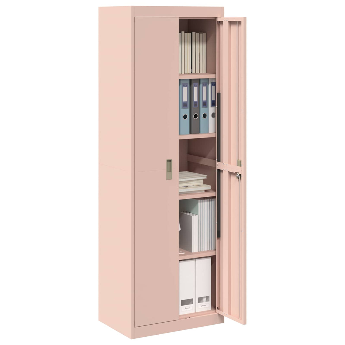 Storage Cabinet Pink 60 x 40 x180 cm Steel