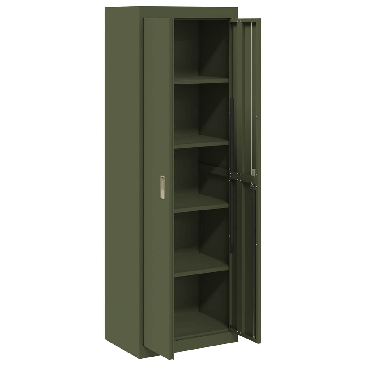 Storage Cabinet Olive Green 60 x 40 x180 cm Steel