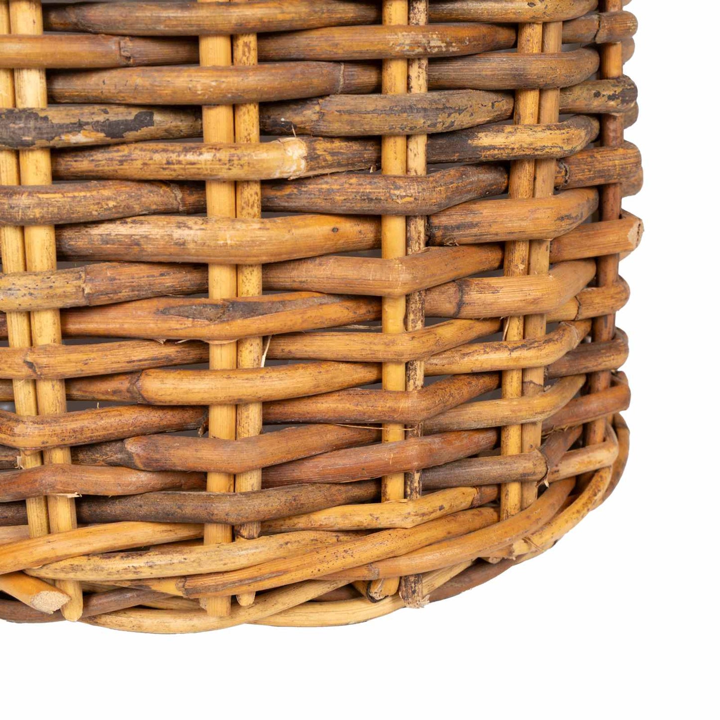 Planter Basket with Storage 2 pcs Brown