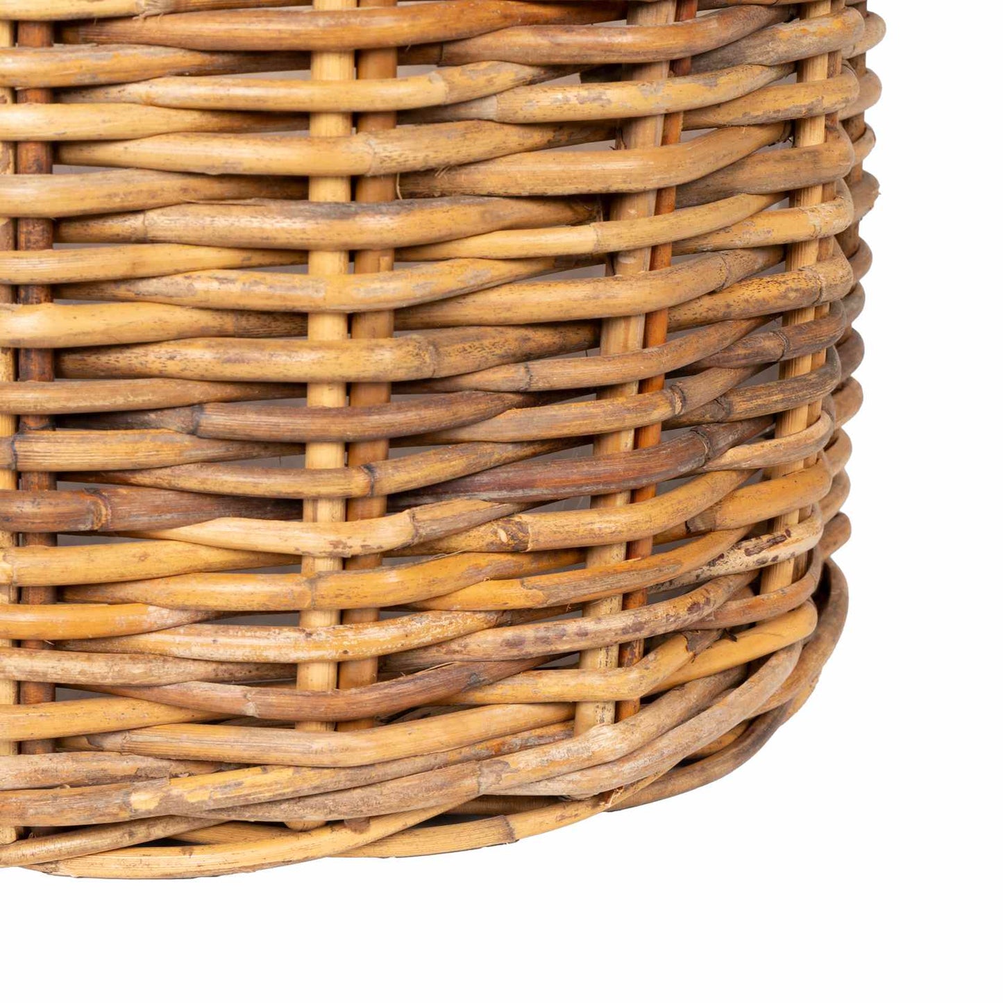Planter Basket with Storage 2 pcs Brown