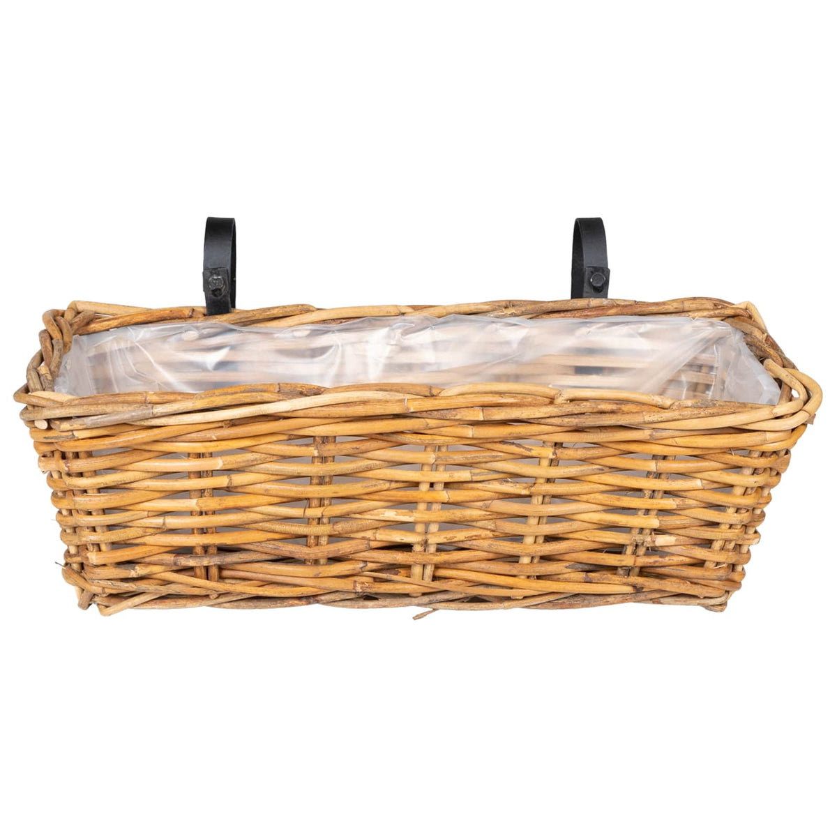 Hanging Planter Basket GENDT 2 pcs Natural Brown Kubu Rattan