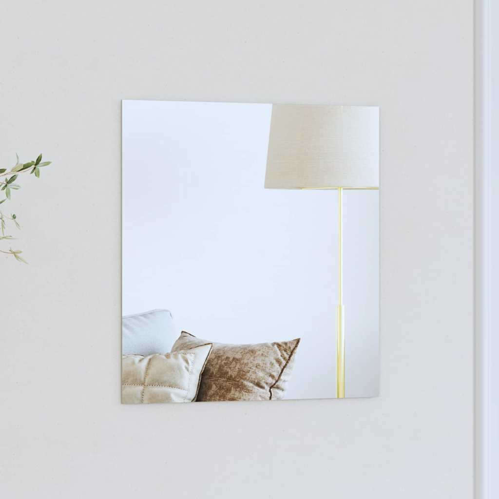 Wall Mirror Square 40 x 40 cm Tempered Glass