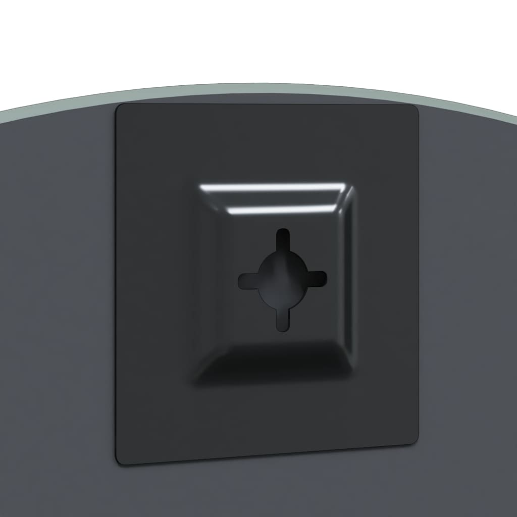 Wall Mirror Round Ø 50 cm Tempered Glass