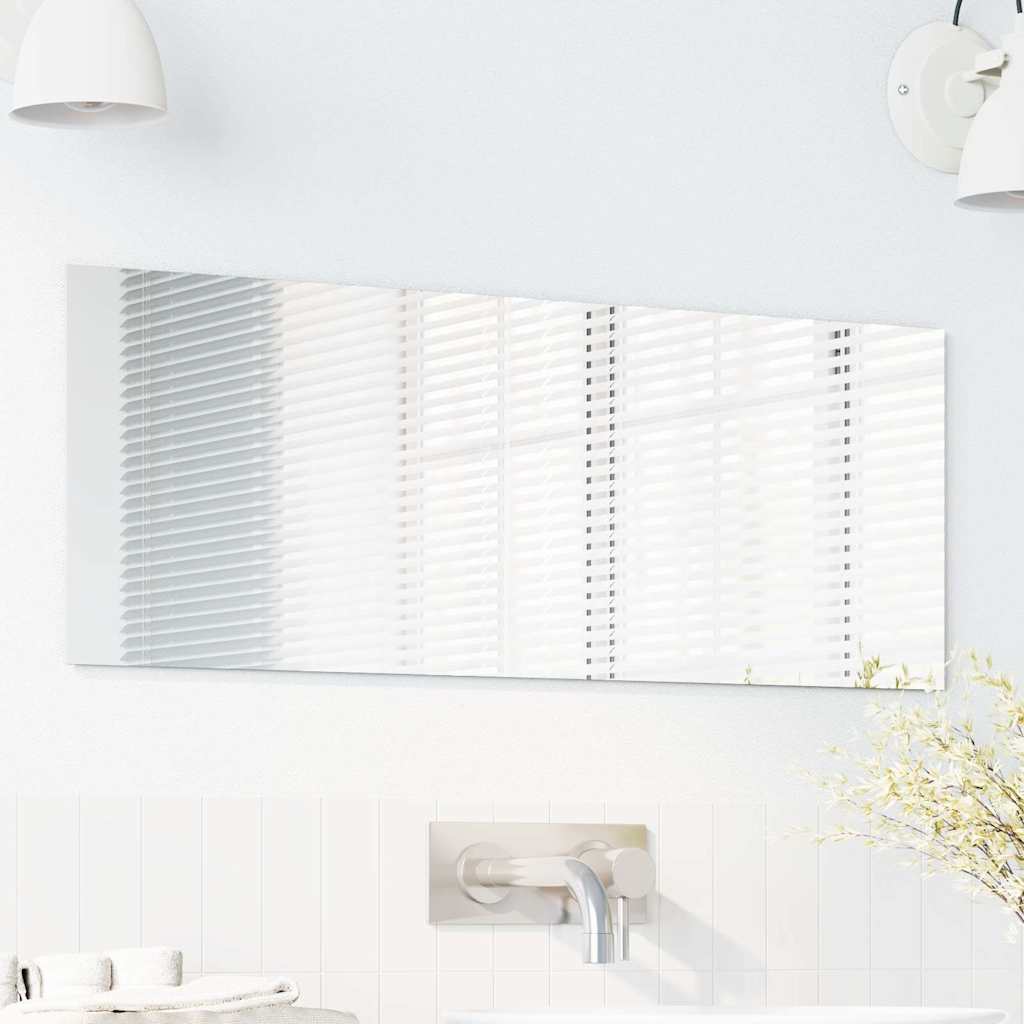 Wall Mirror Rectangular 30 x 80 cm Tempered Glass