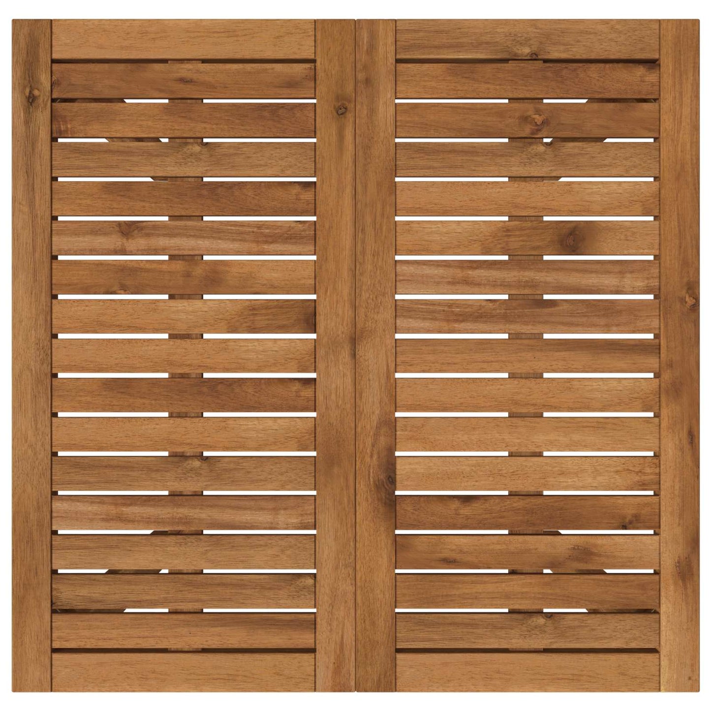 Garden Dinner Table Natural 70 x 68.5 x 75 cm Solid Acacia Wood