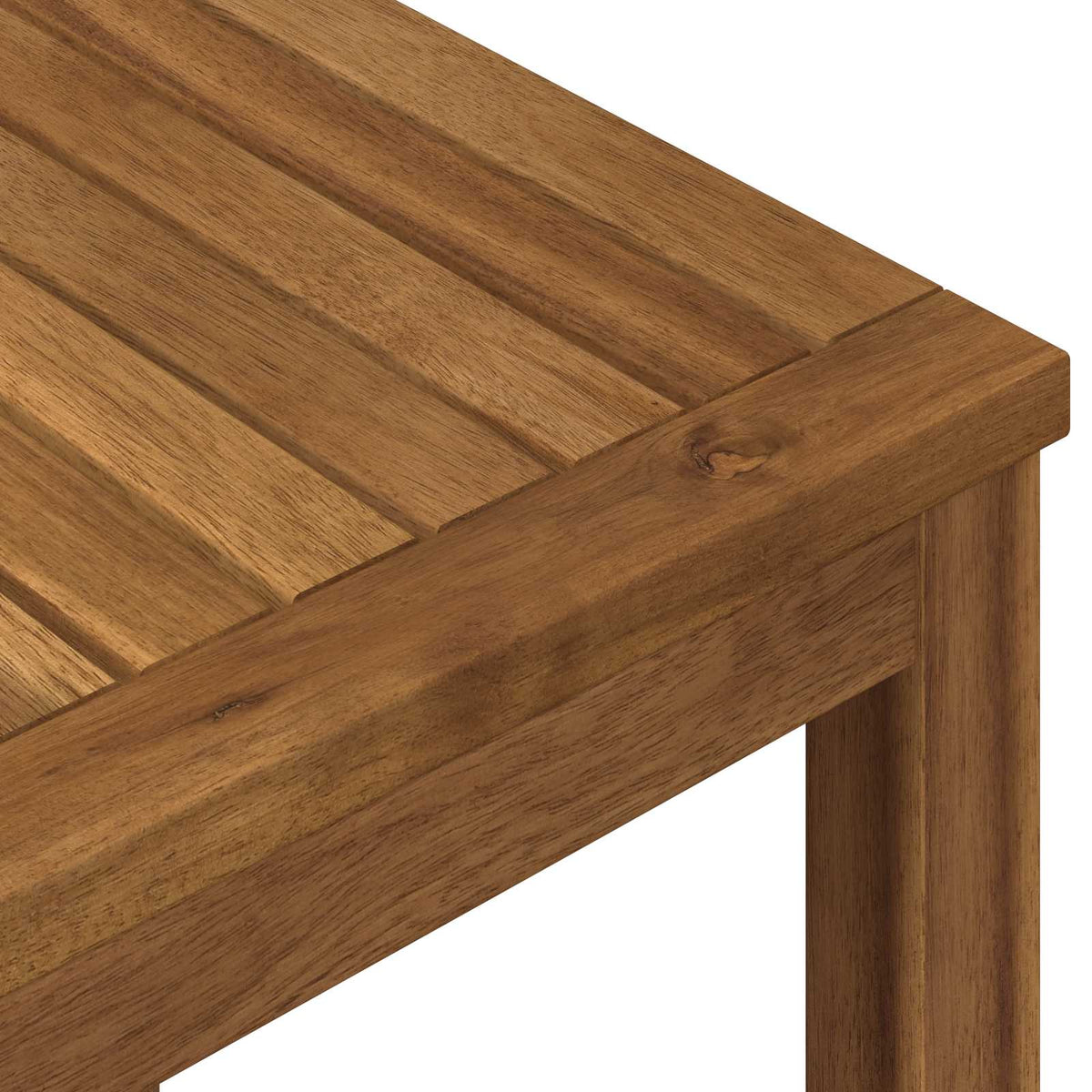 Garden Dinner Table Natural 108.5 x 55 x 75 cm