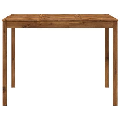 Garden Bar Table Natural 141 x 80.5 x 105 cm Solid Acacia Wood