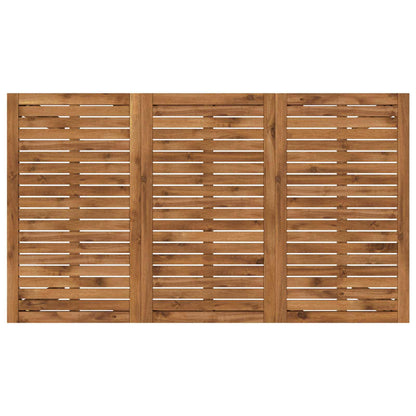 Garden Bar Table Natural 141 x 80.5 x 105 cm Solid Acacia Wood