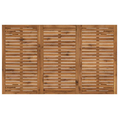 Garden Bar Table Natural 147 x 88.5 x 105 cm Solid Acacia Wood