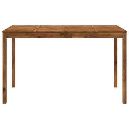 Garden Bar Table Natural 180 x 88.5 x 105 cm Solid Acacia Wood