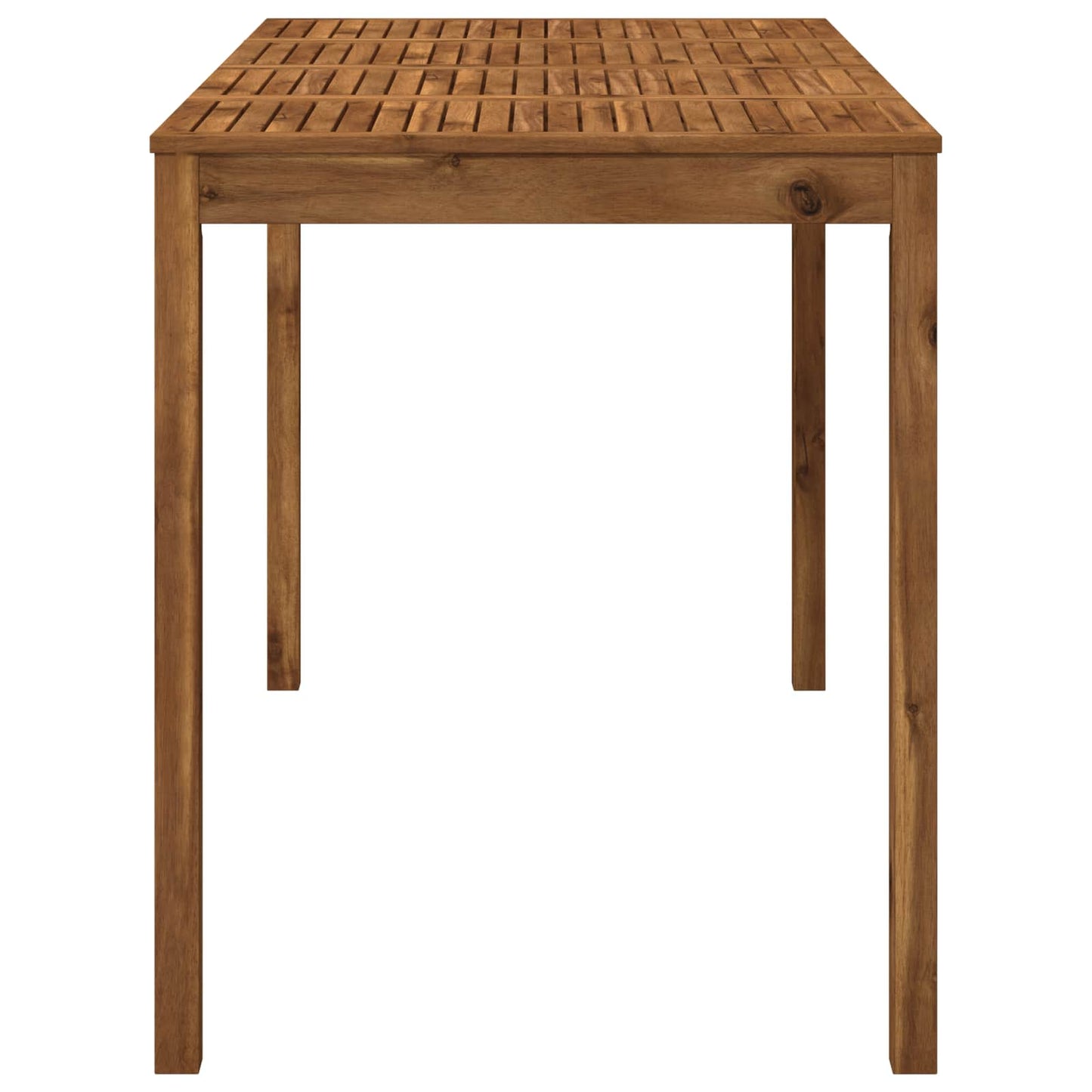 Garden Bar Table Natural 180 x 88.5 x 105 cm Solid Acacia Wood