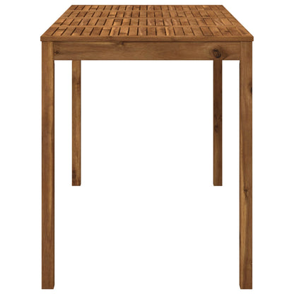 Garden Bar Table Natural 180 x 88.5 x 105 cm Solid Acacia Wood