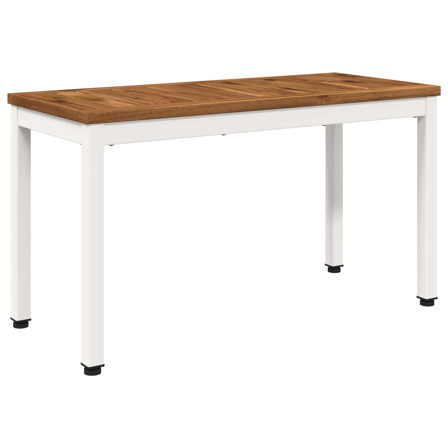 Garden Bench 80.5 x 35 x 45 cm Solid Acacia Wood Rectangular