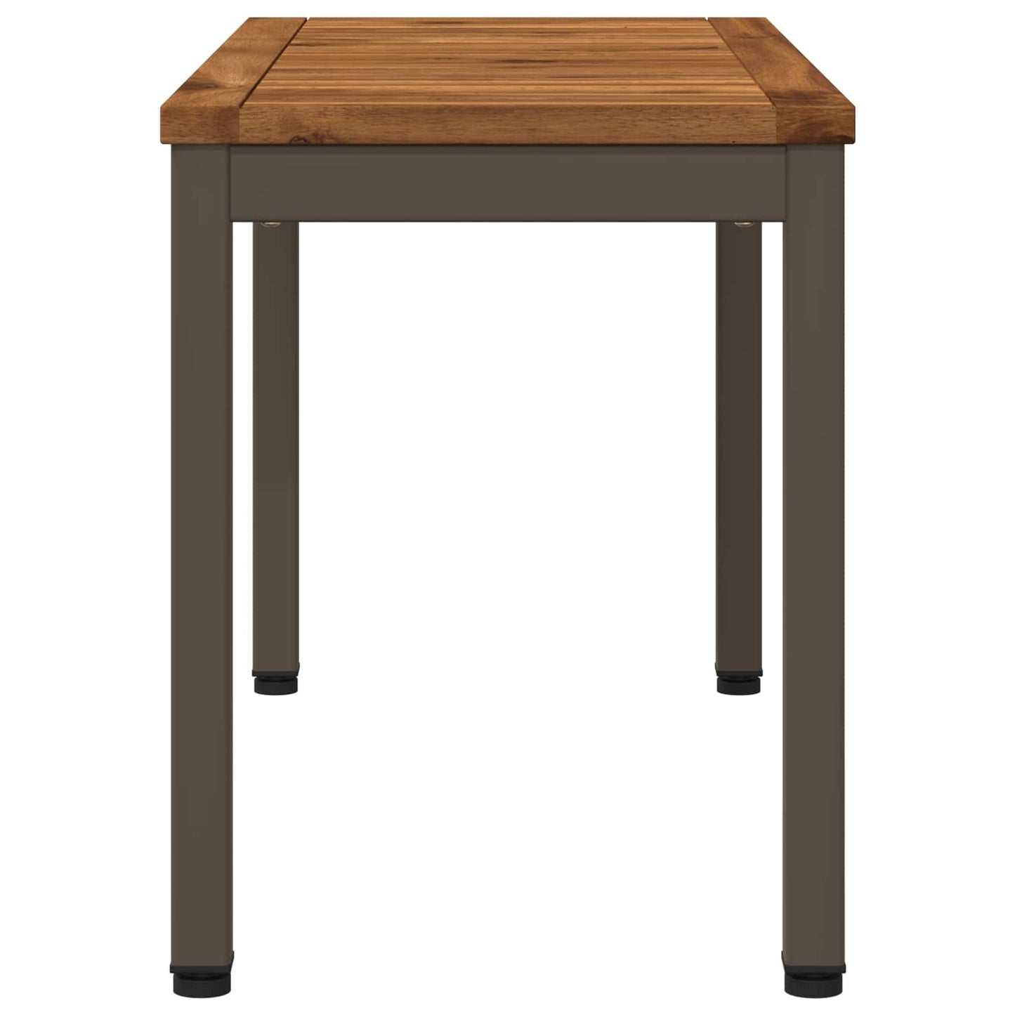 Garden Bench 80.5 x 35 x 45 cm Solid Acacia Wood Rectangular