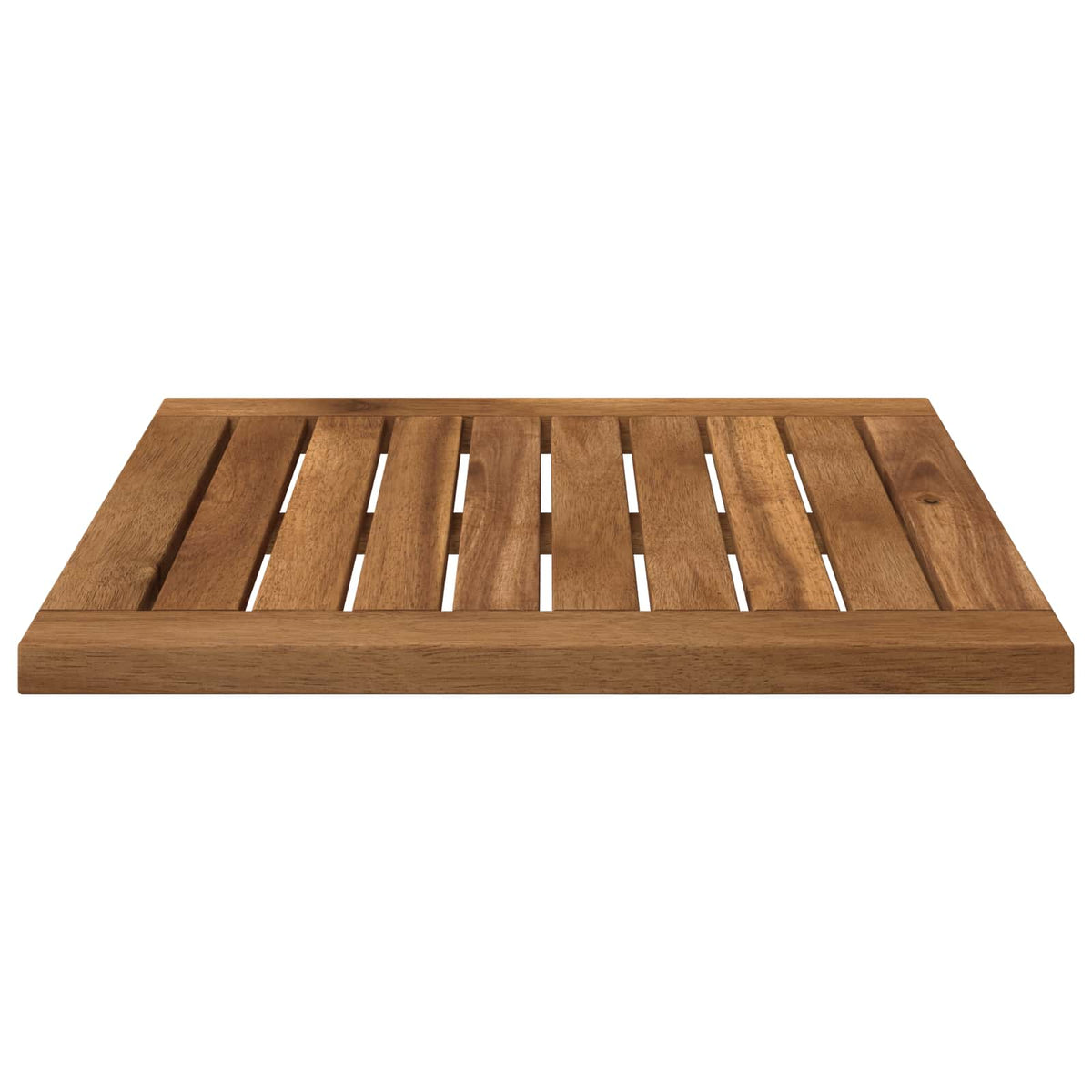 Table Top 40.5 x 40 x 2 cm Rectangular Solid Acacia Wood
