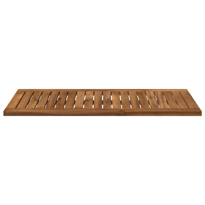 Table Top 80.5 x 35 x 2 cm Rectangular Solid Acacia Wood