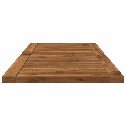 Table Top 80.5 x 35 x 2 cm Rectangular Solid Acacia Wood