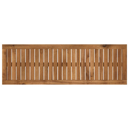 Table Top 108.5 x 35 x 2 cm Rectangular Solid Acacia Wood