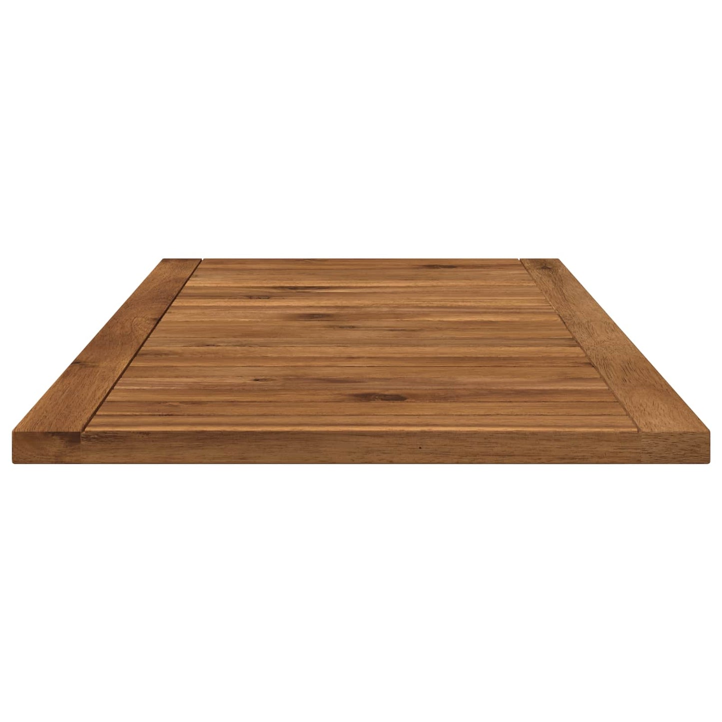 Table Top 80.5 x 40 x 2 cm Rectangular Solid Acacia Wood