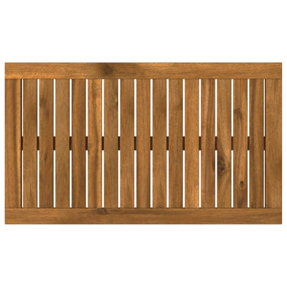 Table Top 68.5 x 40 x 2 cm Rectangular Solid Acacia Wood
