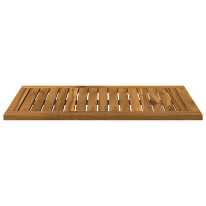Table Top 68.5 x 40 x 2 cm Rectangular Solid Acacia Wood