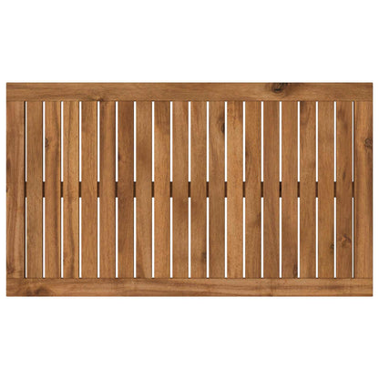 Table Top 80.5 x 47 x 2 cm Rectangular Solid Acacia Wood