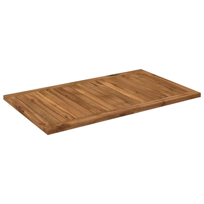 Table Top 80.5 x 47 x 2 cm Rectangular Solid Acacia Wood