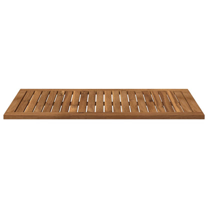 Table Top 88.5 x 45 x 2 cm Rectangular Solid Acacia Wood