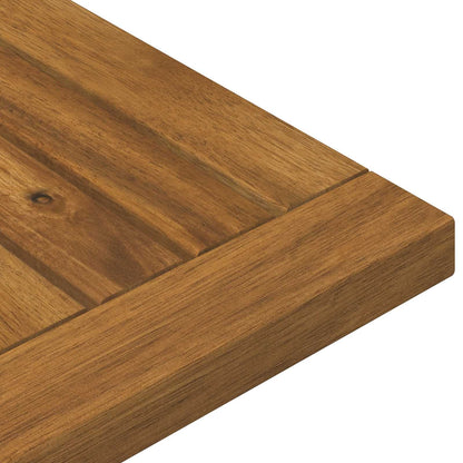 Table Top 60.5 x 49 x 2 cm Rectangular Solid Acacia Wood