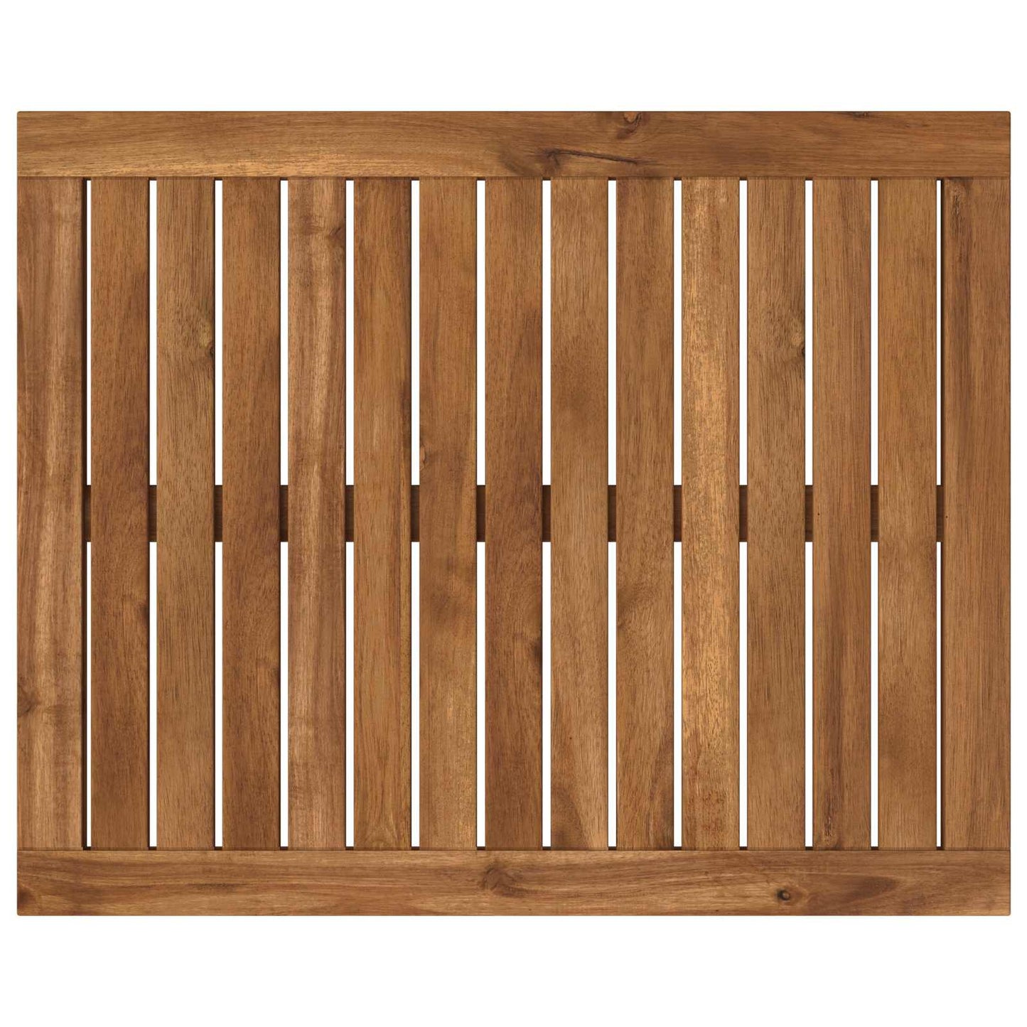 Table Top 60.5 x 49 x 2 cm Rectangular Solid Acacia Wood