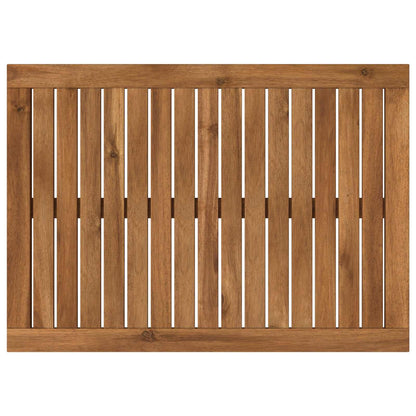 Table Top 68.5 x 49 x 2 cm Rectangular Solid Acacia Wood