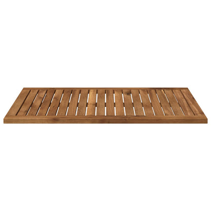 Table Top 80.5 x 49 x 2 cm Rectangular Solid Acacia Wood