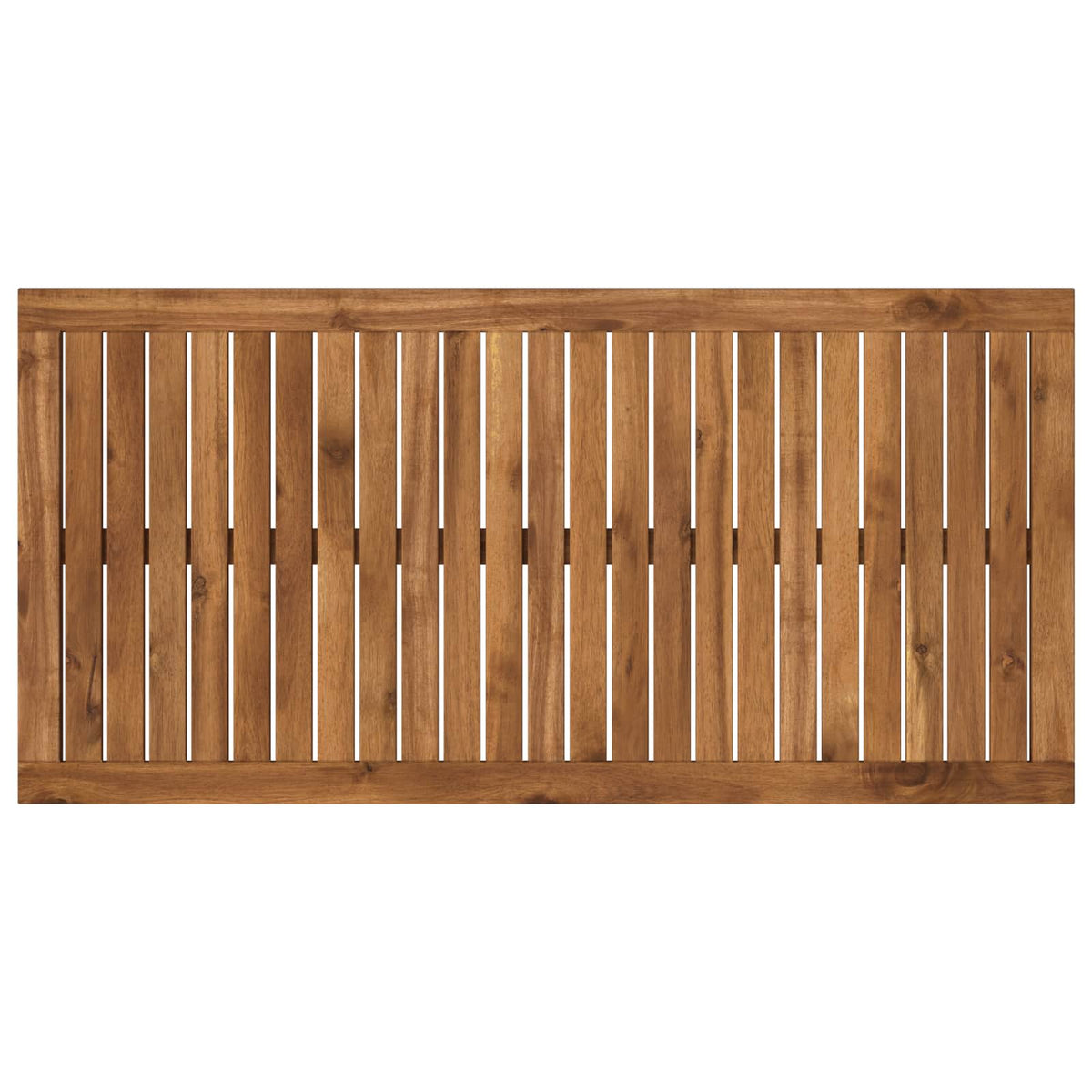 Table Top 100.5 x 49 x 2 cm Rectangular Solid Acacia Wood
