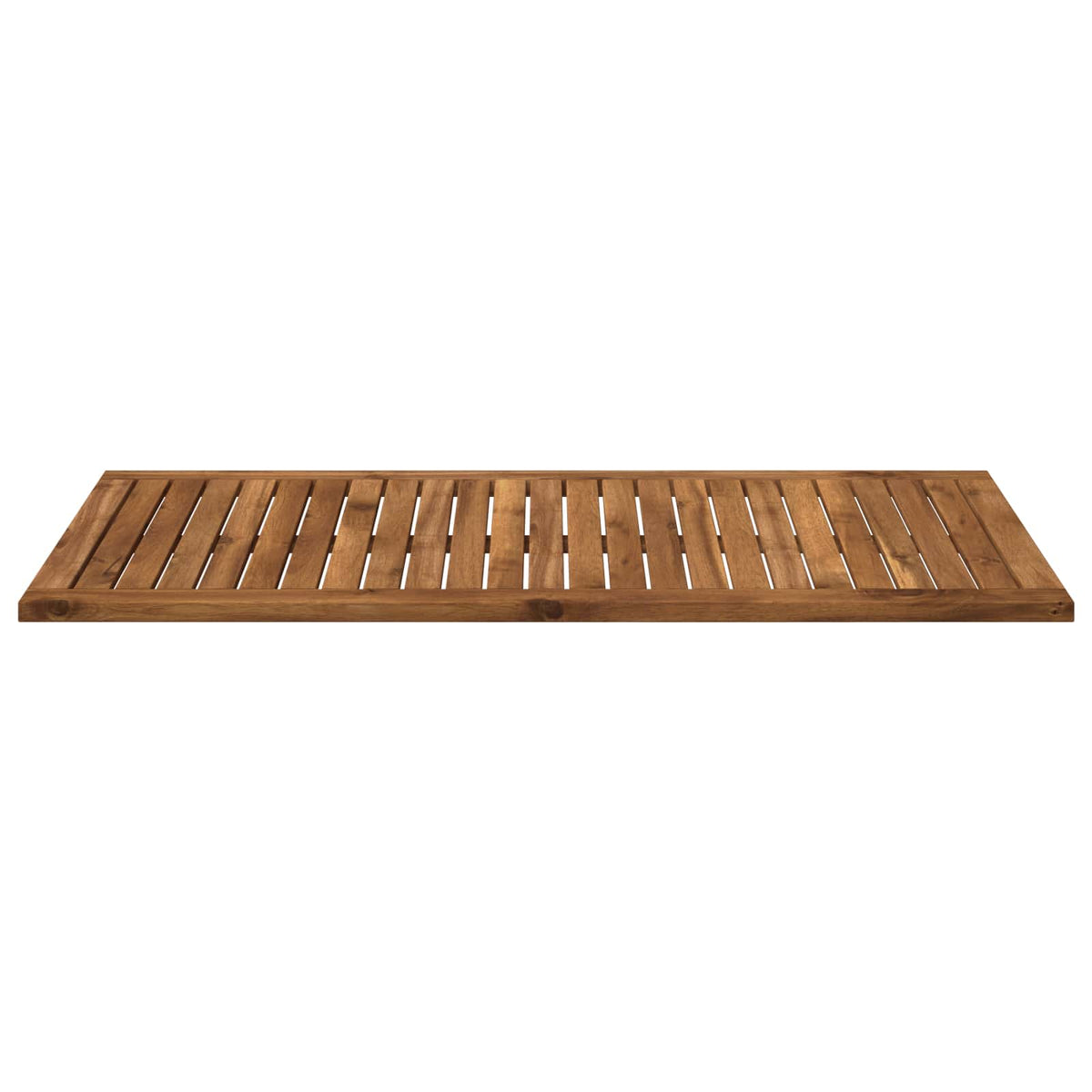 Table Top 100.5 x 49 x 2 cm Rectangular Solid Acacia Wood