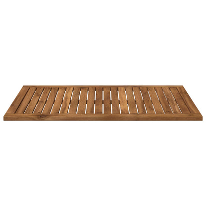 Table Top 88.5 x 55 x 2 cm Rectangular Solid Acacia Wood