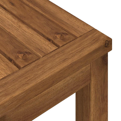 Coffee Table Natural 48.5 x 49 x 45 cm Solid Acacia Wood