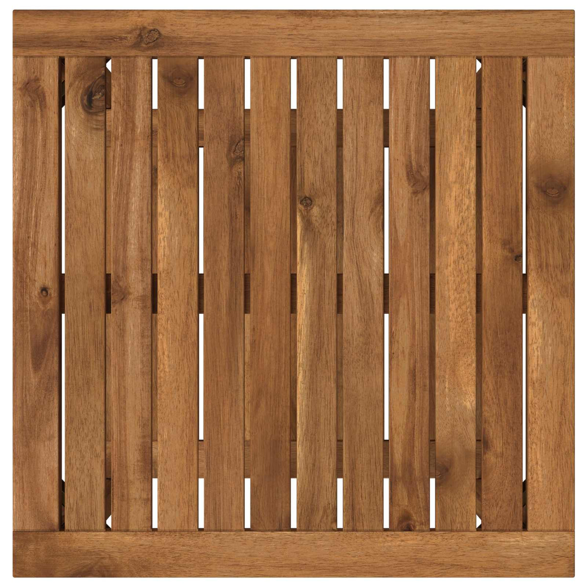 Coffee Table Natural 48.5 x 49 x 45 cm Solid Acacia Wood