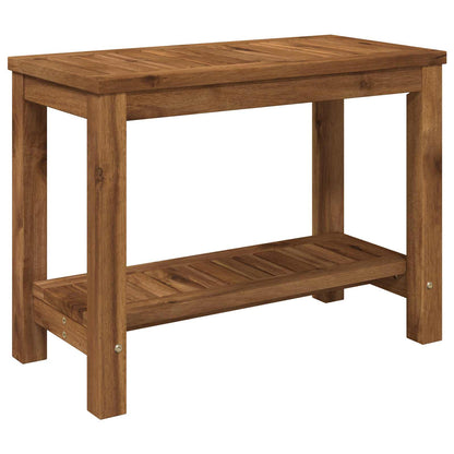Coffee Table Natural 60.5 x 30 x 45 cm Solid Acacia Wood