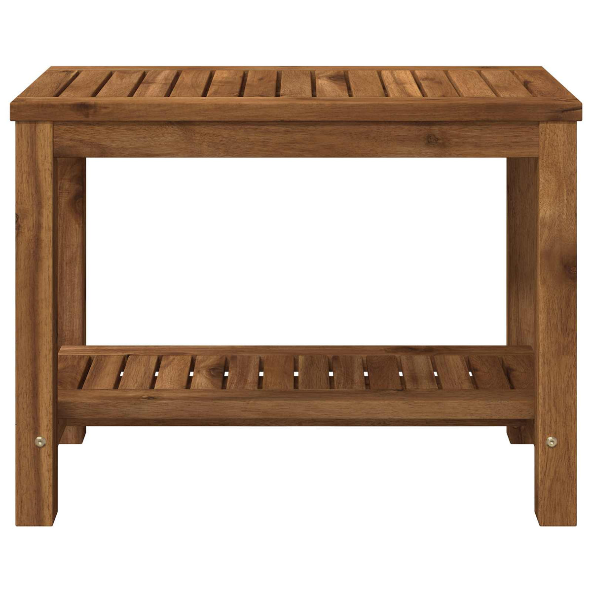 Coffee Table Natural 60.5 x 30 x 45 cm Solid Acacia Wood