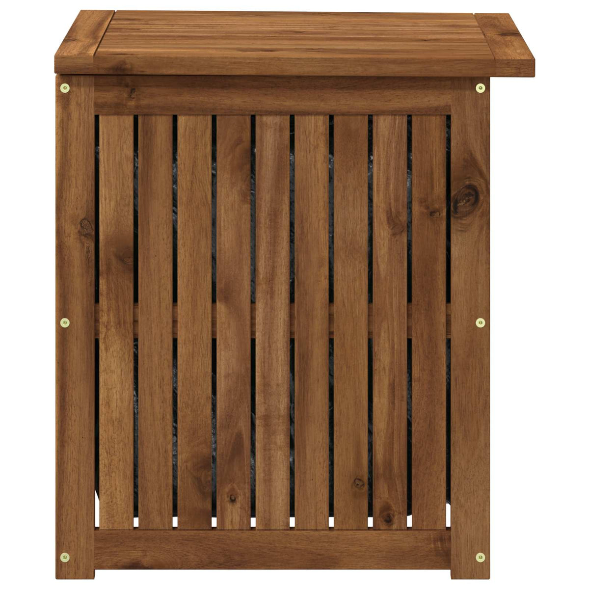 Garden Storage Box Solid Acacia Wood 48.5 x 49 x 53.5 cm