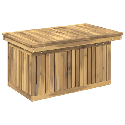 Garden Coffee Table Solid Acacia Wood Height Adjustable White