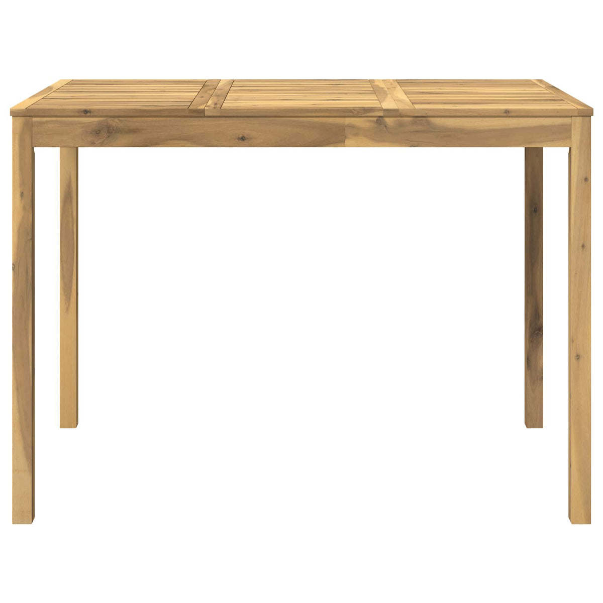Garden Bar Table White 147 x 88.5 x 105 cm Solid Acacia Wood