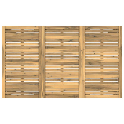 Garden Bar Table White 147 x 88.5 x 105 cm Solid Acacia Wood